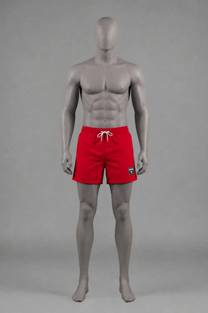 Flynn Cyclone Shorts. Red - MSH240-Y1 - www.maskulo.berlin - Local store