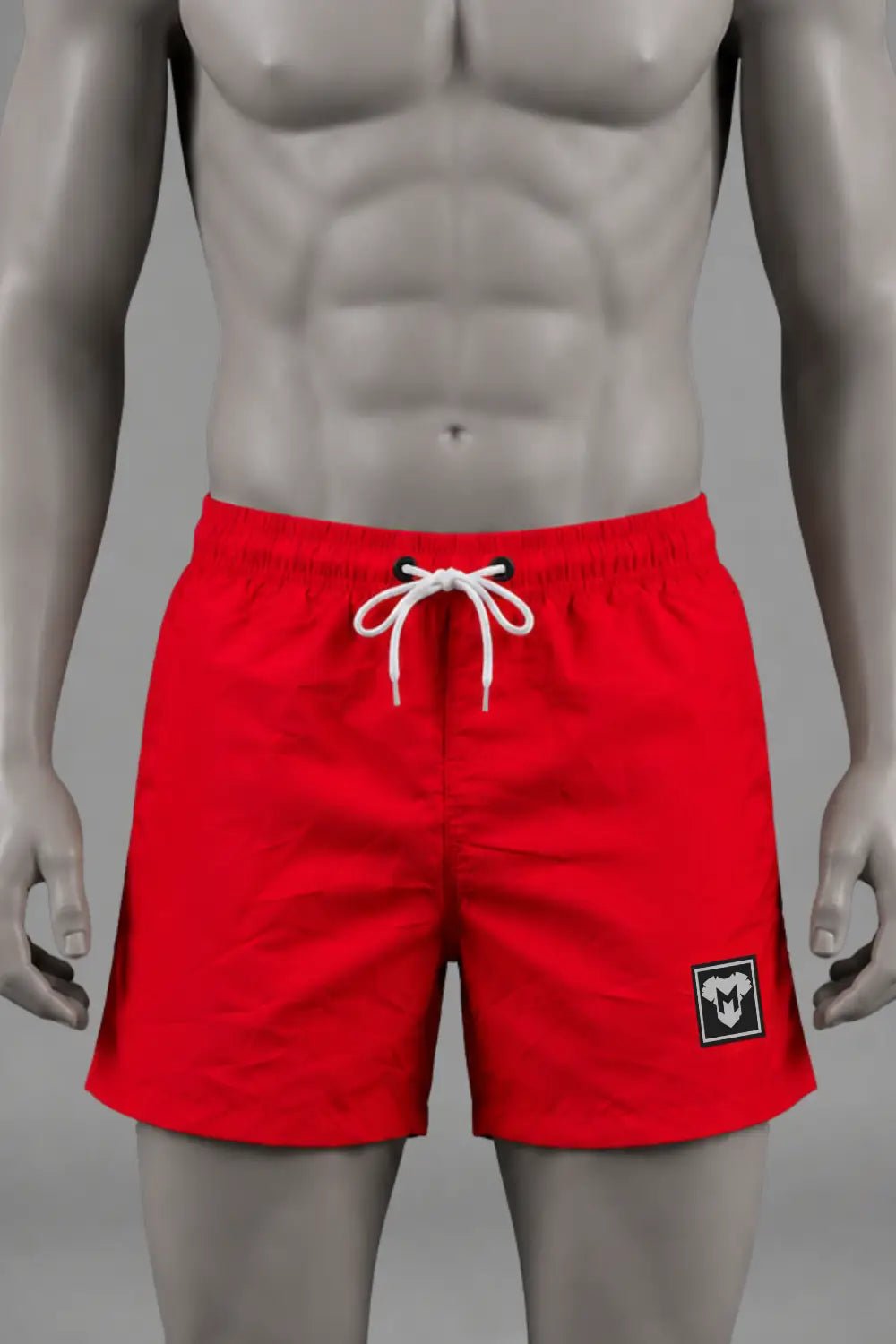 Flynn Cyclone Shorts. Red - MSH240-Y1 - www.maskulo.berlin - Local store