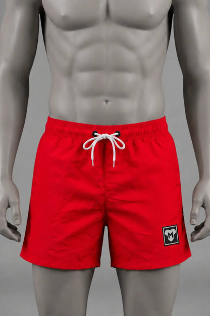 Flynn Cyclone Shorts. Red - MSH240-Y1 - www.maskulo.berlin - Local store