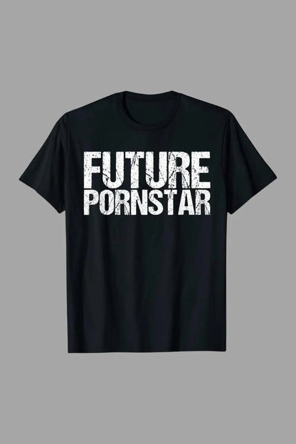 Future Pornstar Print T-Shirt. Black - NTS327-Y1 1 - www.maskulo.berlin Local City Store