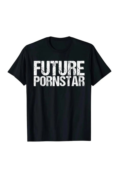 Future Pornstar Print T-Shirt. Black - NTS327-Y1 2 - www.maskulo.berlin Local City Store