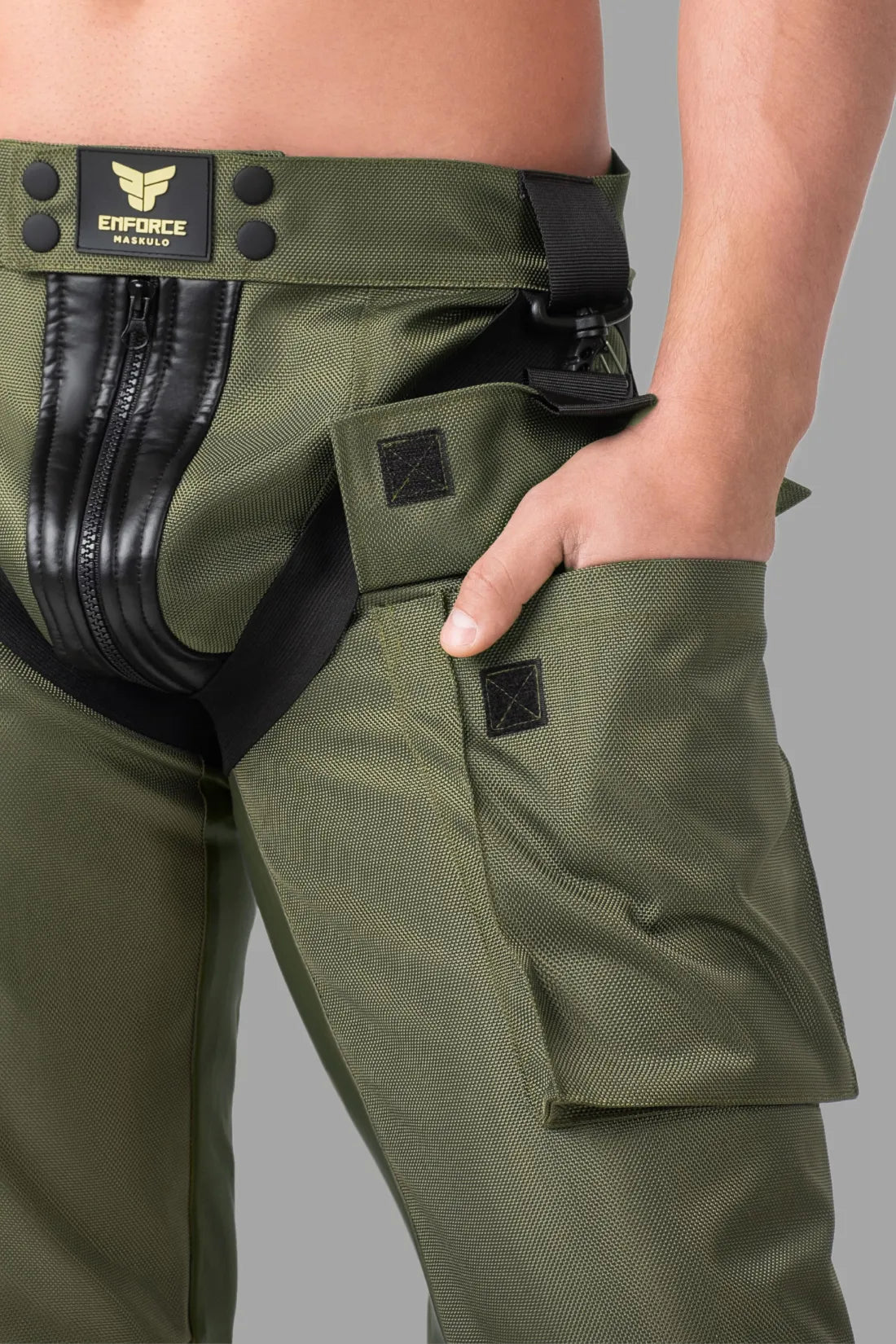 Hawk Enforce Zip Shorts - MSH107-Y1 5 - www.maskulo.berlin Local City Store