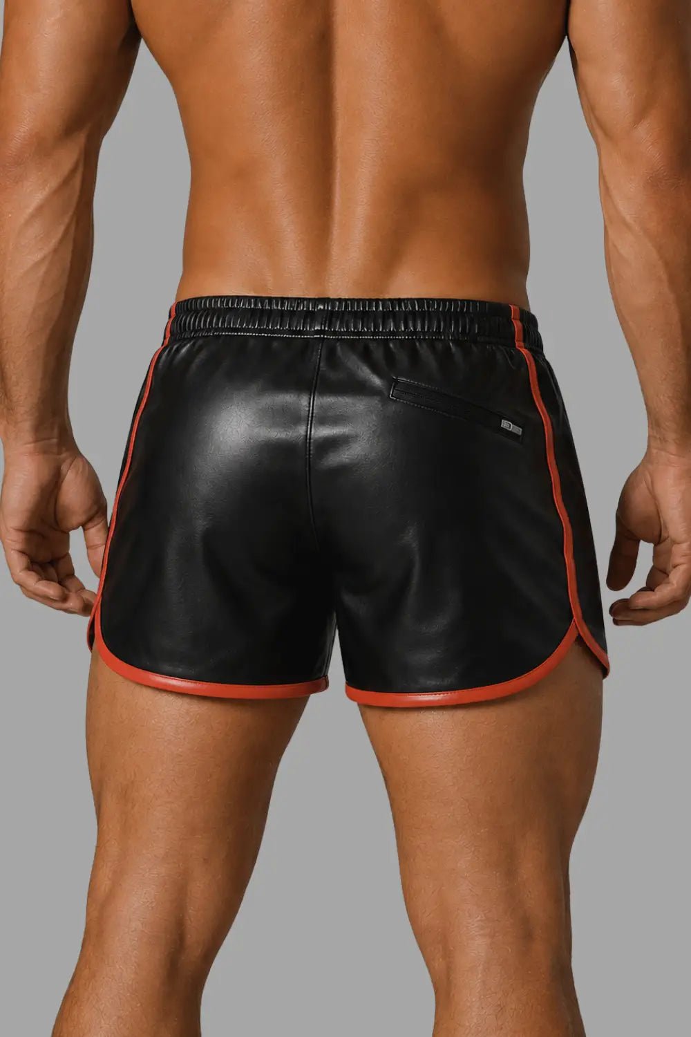 Irvin Powern Jogging Shorts. Red - MSH254-Y1 3 - www.maskulo.berlin Local City Store