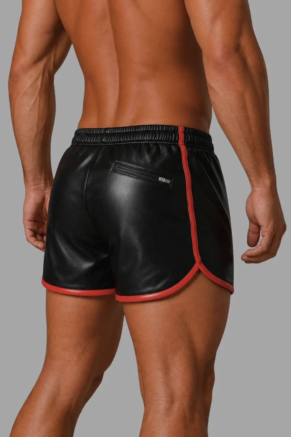 Irvin Powern Jogging Shorts. Red - MSH254-Y1 4 - www.maskulo.berlin Local City Store