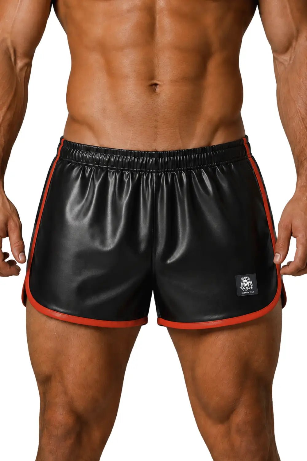 Irvin Powern Jogging Shorts. Red - MSH254-Y1 5 - www.maskulo.berlin Local City Store