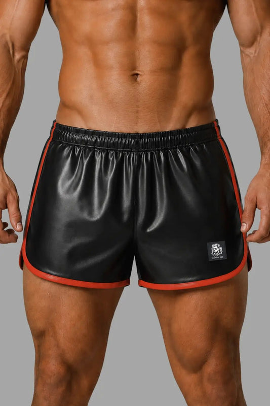 Irvin Powern Jogging Shorts. Red - MSH254-Y1 1 - www.maskulo.berlin Local City Store