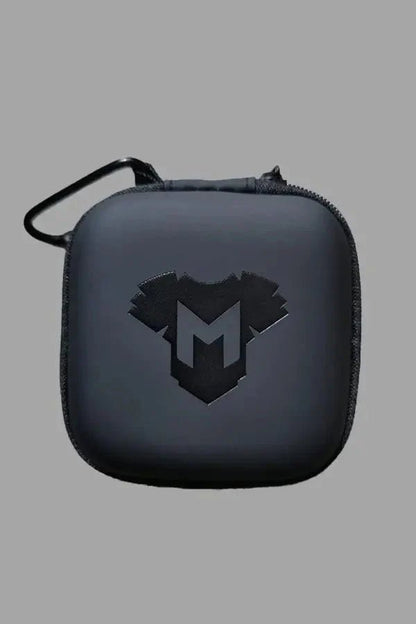 Jax Wanderlust. Mini Zip - Case with Carabiner. Black - MCS101 - YX - www.maskulo.berlin - Local store