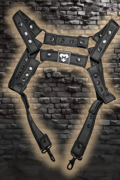 Jaxon Hexguard. Neoprene Body Harness. Black - MHR192-YX - www.maskulo.berlin - Local store