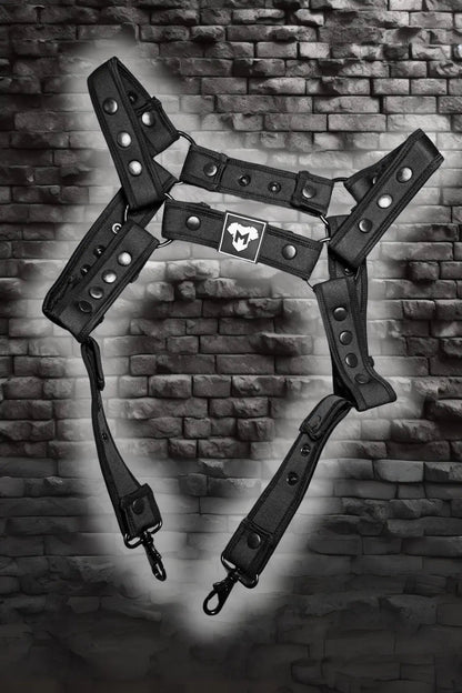 Jaxon Hexguard. Neoprene Body Harness. Black - MHR192-YX - www.maskulo.berlin - Local store