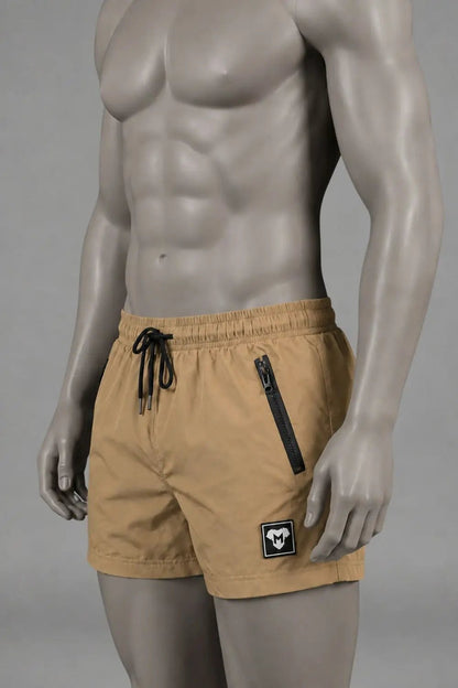 Jedd Synther Shorts. Beige Khaki - MSH269-Y1 - www.maskulo.berlin - Local store