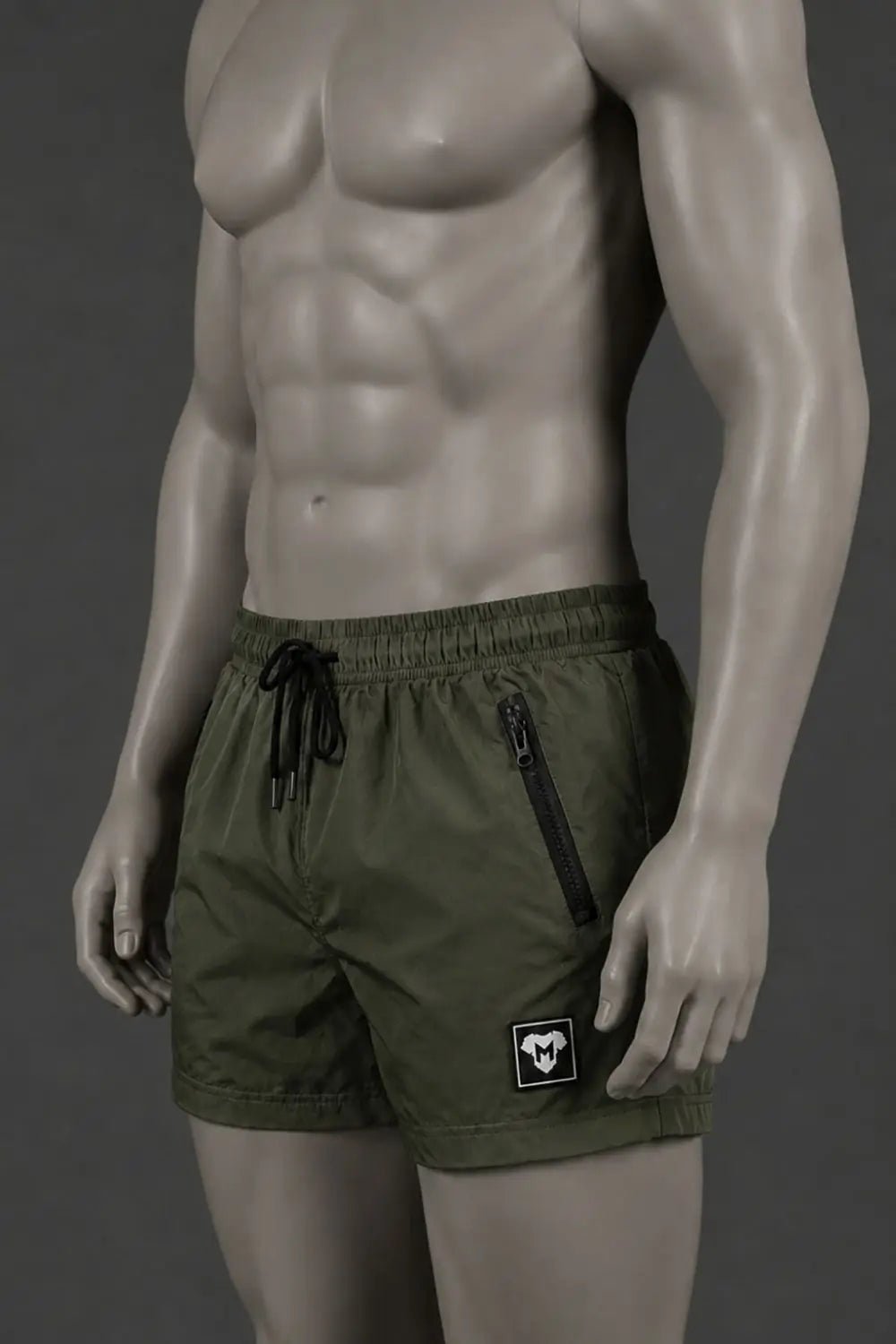 Jedd Synther Shorts. Green Army - MSH252-Y1 - www.maskulo.berlin - Local store