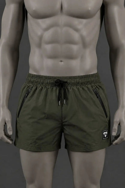 Jedd Synther Shorts. Green Army - MSH252-Y1 - www.maskulo.berlin - Local store