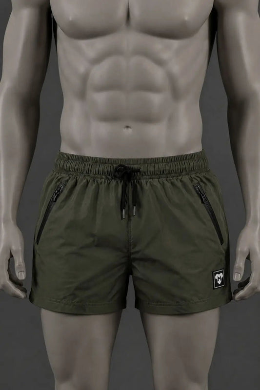 Jedd Synther Shorts. Green Army - MSH252-Y1 1 - www.maskulo.berlin Local City Store