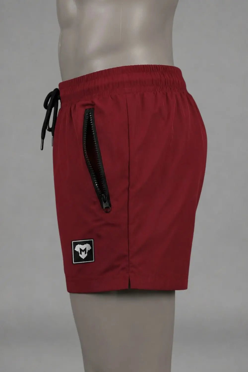 Jedd Synther Shorts. Red Dark - MSH250-Y1 - www.maskulo.berlin - Local store