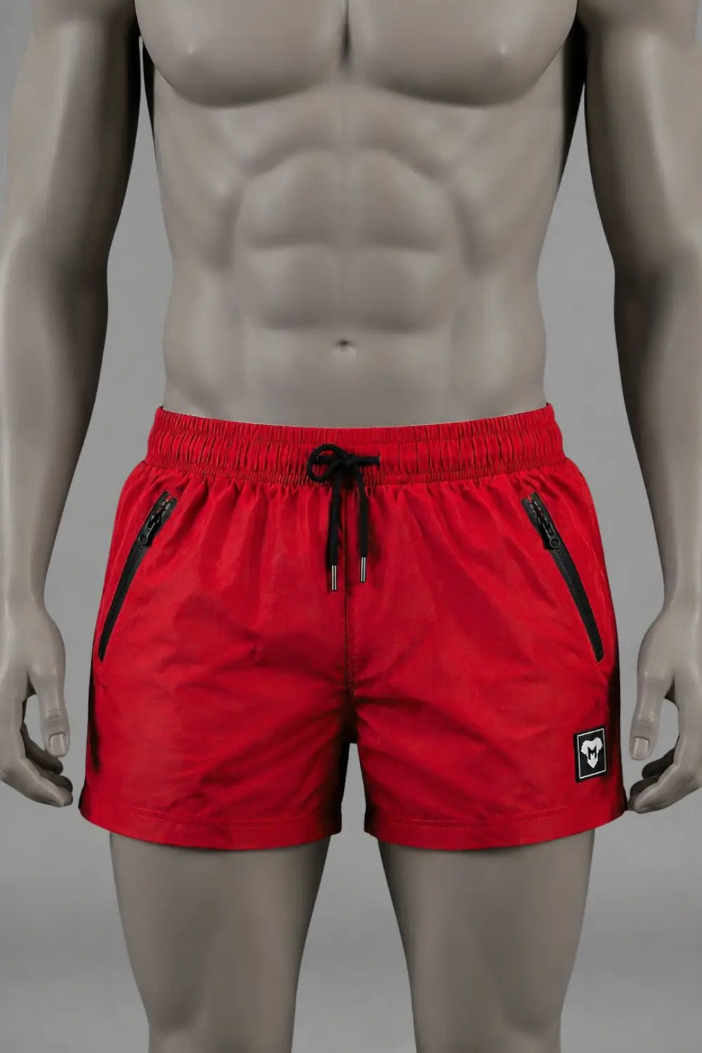 Jedd Synther Shorts. Red - MSH249-Y1 3 - www.maskulo.berlin Local City Store