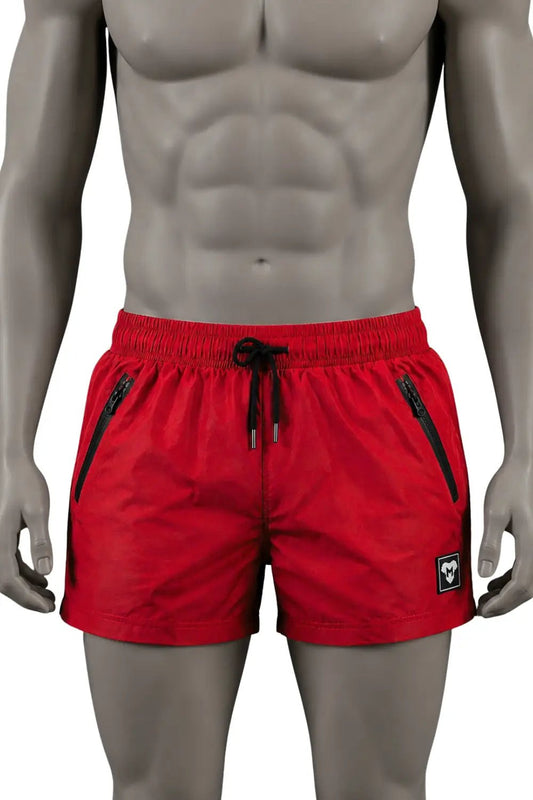 Jedd Synther Shorts. Red - MSH249-Y1 1 - www.maskulo.berlin Local City Store