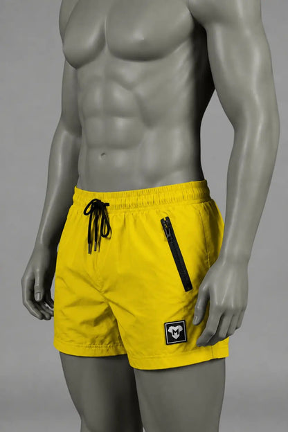 Jedd Synther Shorts. Yellow Lemon - MSH270-Y1 2 - www.maskulo.berlin Local City Store