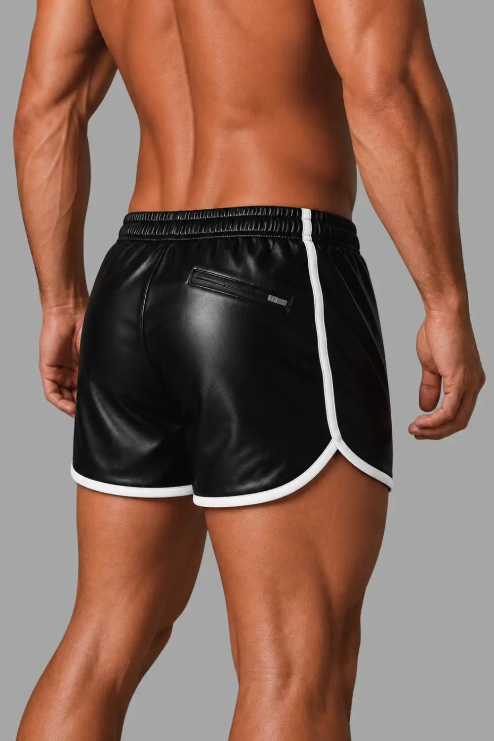Jett Powern Jogging Shorts. White - MSH261-Y1 4 - www.maskulo.berlin Local City Store