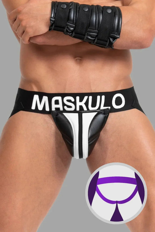 Jock 'Big Bulge'. Black and White - MJS145 - Y5 - www.maskulo.berlin - Local store