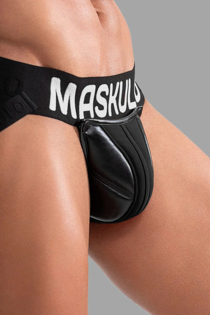 Jock 'Big Bulge'. Black - MJS146 - Y1 - www.maskulo.berlin - Local store