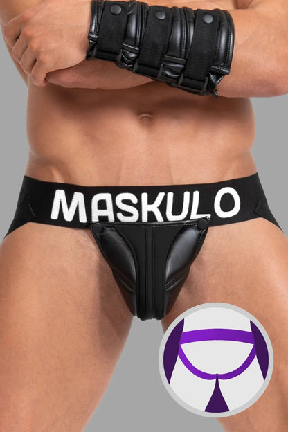 Jock 'Big Bulge'. Black - MJS146-Y1 1 - www.maskulo.berlin Local City Store