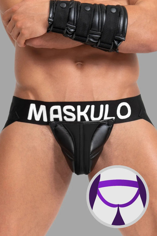 Jock 'Big Bulge'. Black - MJS146-Y1 - www.maskulo.berlin - Local store