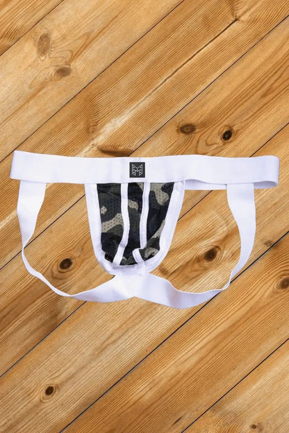 Kyle Steelguard Mesh Jockstrap. Camouflage + White - MJS186-Y1 - www.maskulo.berlin - Local store