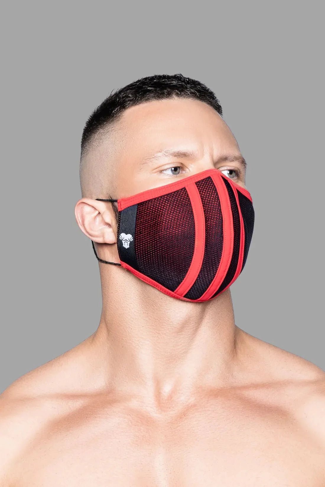 Life 3D Mask. Black And Red - MAC103-YX 2 - www.maskulo.berlin Local City Store