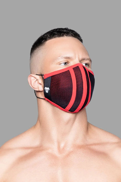 Life 3D Mask. Black And Red - MAC103-YX 2 - www.maskulo.berlin Local City Store