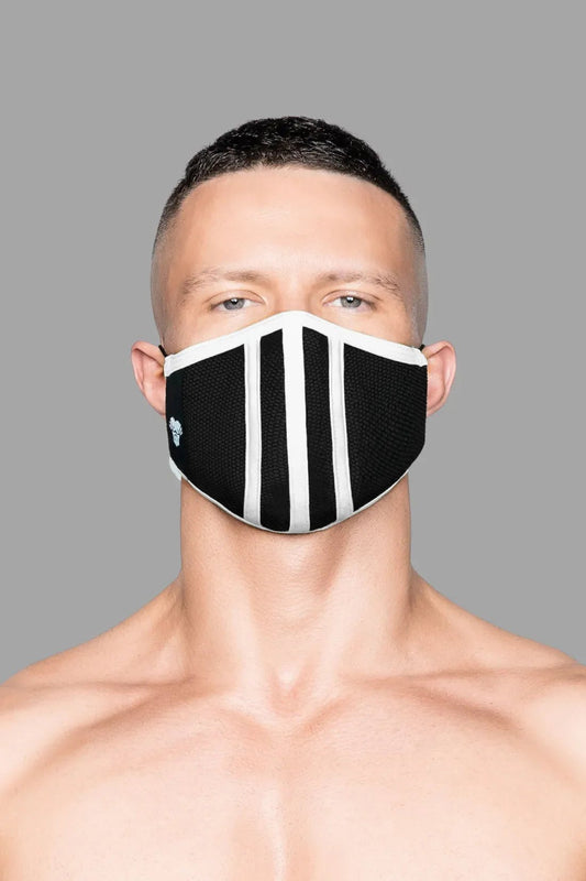 Life 3D Mask. White+Black - MAC109-YX 1 - www.maskulo.berlin Local City Store