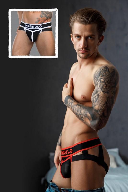 Life. Jockstrap. Cotton - MJS159-Y1 - www.maskulo.berlin - Local store