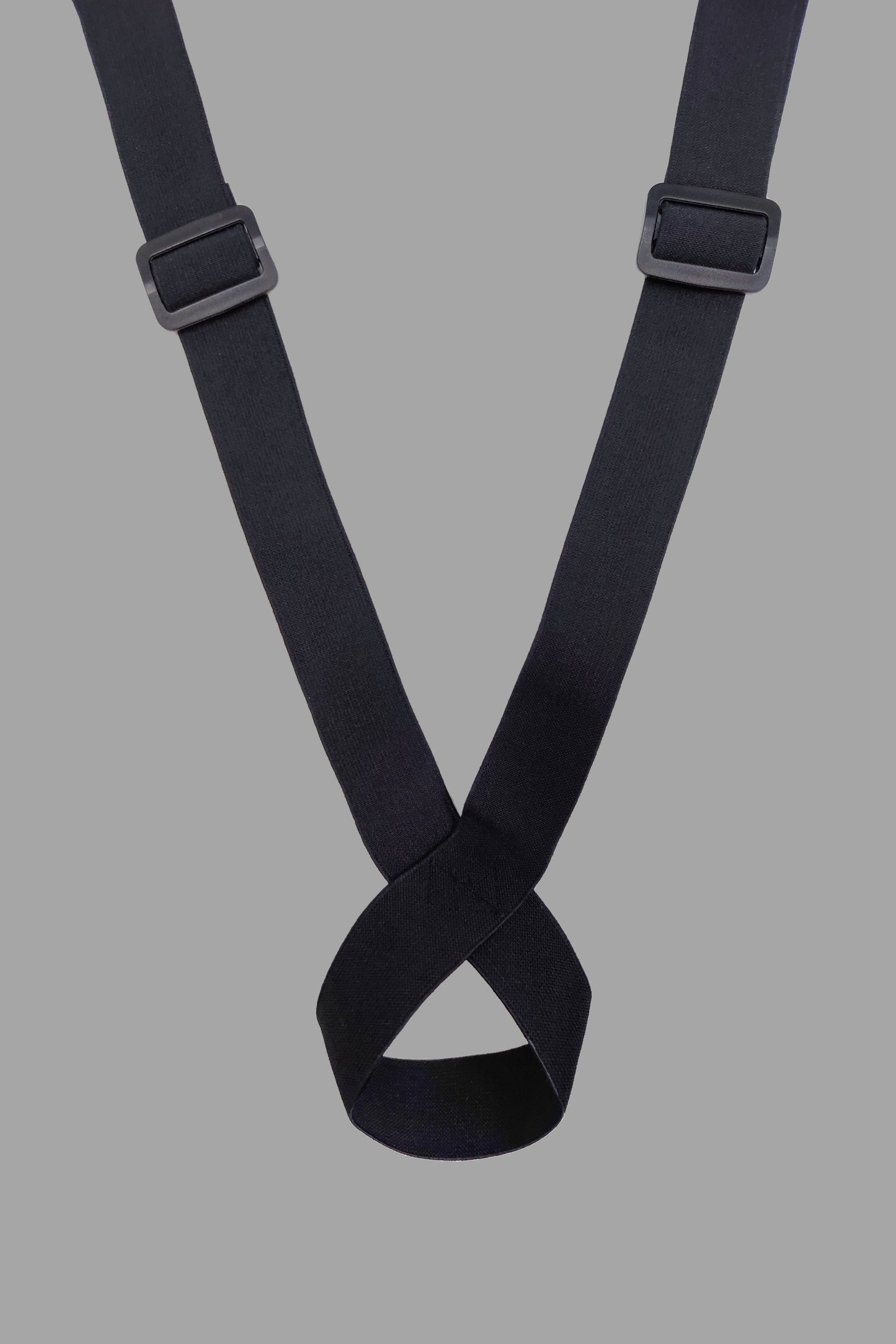 Outtox. Body Harness with Snaps. Black+Orange