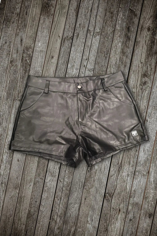 Luke Leatherbud Jeans-styled Shorts. Black &pn - MSH303-Y1 - www.maskulo.berlin - Local store
