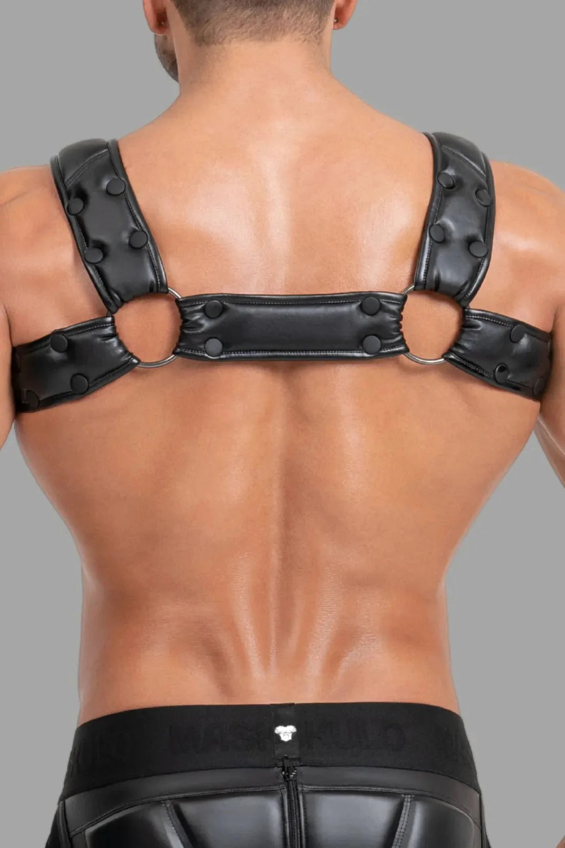 Body Harness with Push - up Effect. Black - Maskulo - MHR121 - Y5 - Maskulo Global (EU) Store