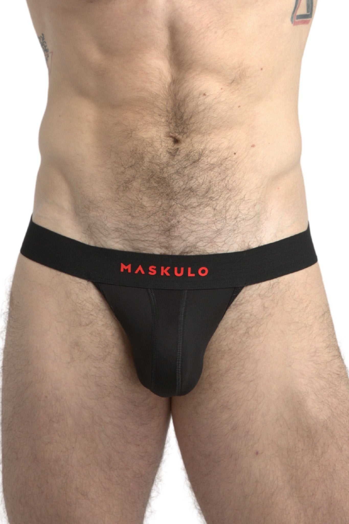 Microfiber Jock. Black - MJS108 - Y2 - www.maskulo.berlin - Local store