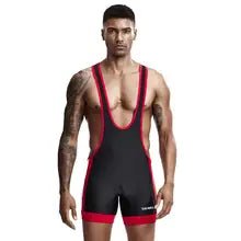 Mid-Cut Wrestling Singlet - NSG328-Y1 1 - www.maskulo.berlin Local City Store
