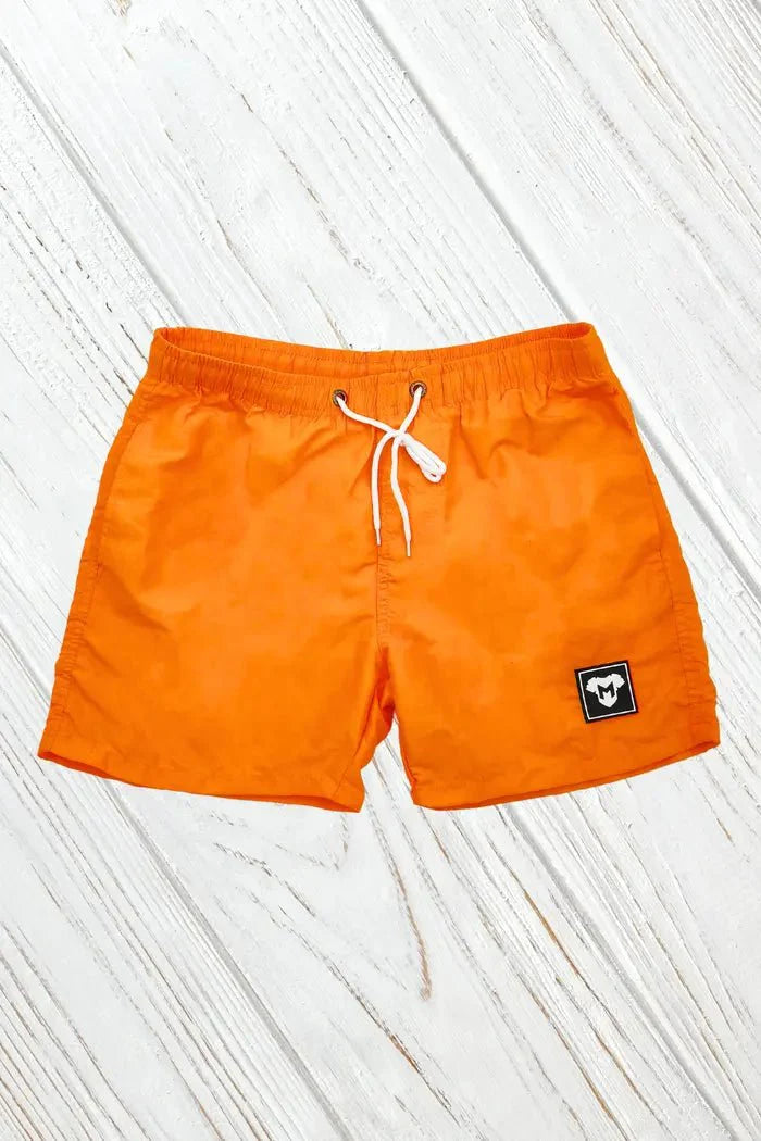 Thorin Cyclone Soft - Touch Nylon Shorts. Orange Neon - Maskulo - MSH245 - Y2 - Maskulo Global (EU) Store