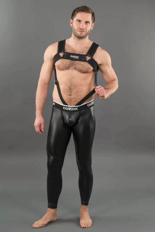 Outtox by Maskulo. Body Harness With Snaps. Black - XHR120-Y1 - www.maskulo.berlin - Local store