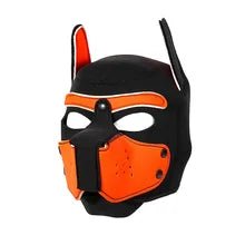 Puppy Mask Hood of Neoprene for Role-Playing - NQ1405-Y2 - www.maskulo.berlin - Local store