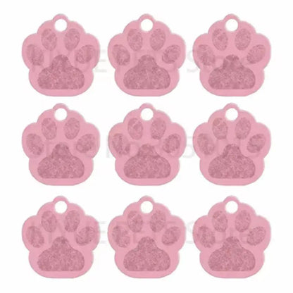 Puppy Paw 35 mm Metal Tag Keychain. Pink Piggy - NQ3108-YX 1 - www.maskulo.berlin Local City Store