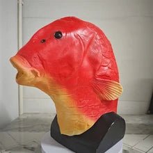 Red Fish Full Head Rubber Mask for Role-Playing - NQ1401-YX 1 - www.maskulo.berlin Local City Store