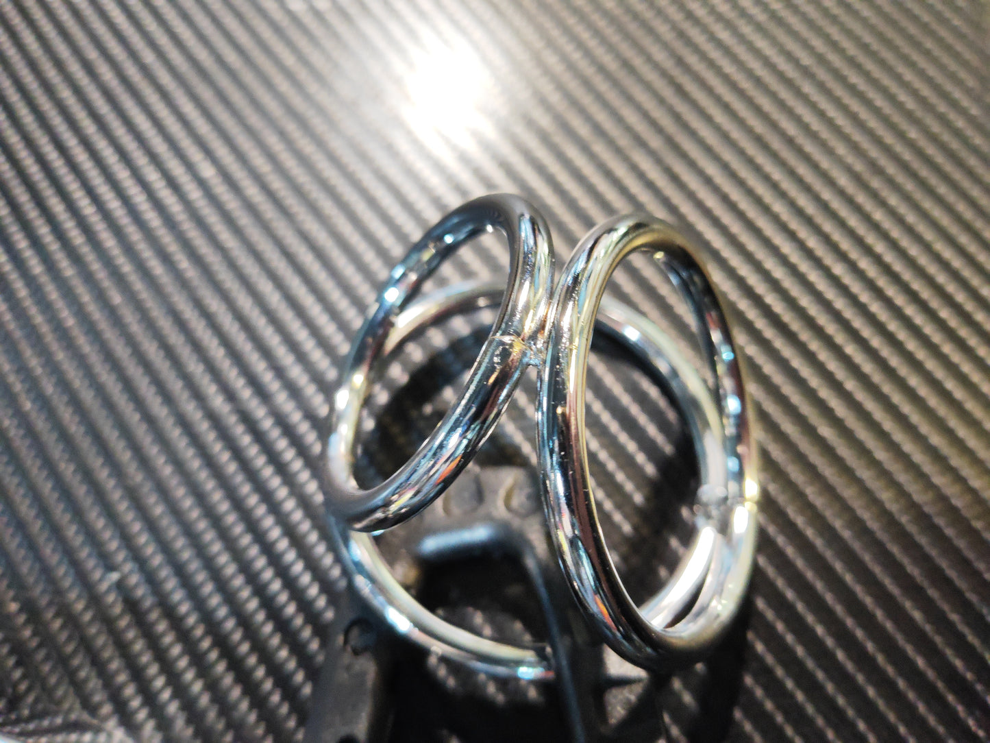 Steel C&B rings set