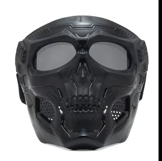 SKULL HORROR Cosplay mask, dark gray