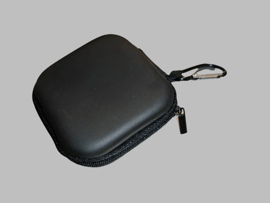 Carabiner case 7 cm. Black