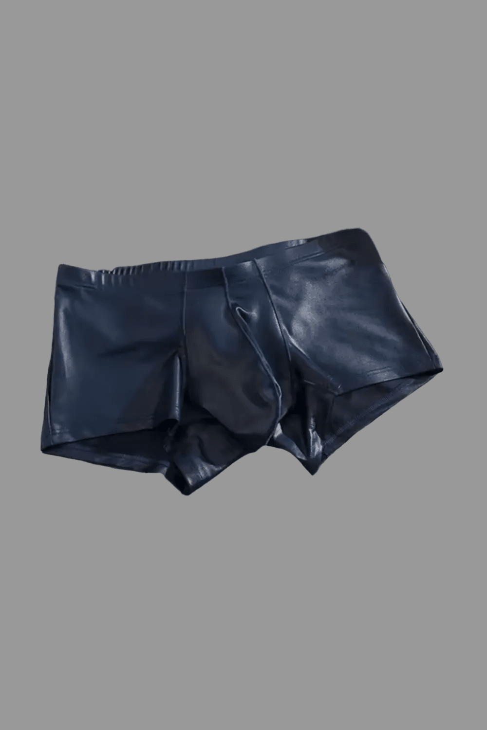 Shiny Polyester Trunk Shorts. Blue Navy - NTR318-Y1 - www.maskulo.berlin - Local store