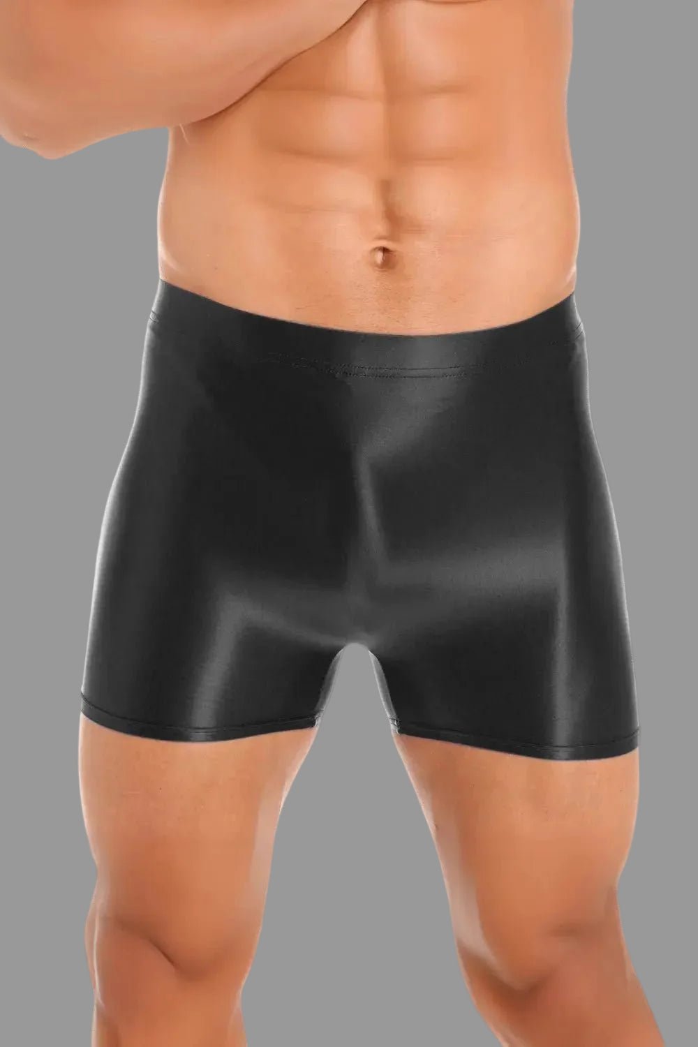 Silky Tight Shorts. Black &pn - NSH374-Y1 1 - www.maskulo.berlin Local City Store