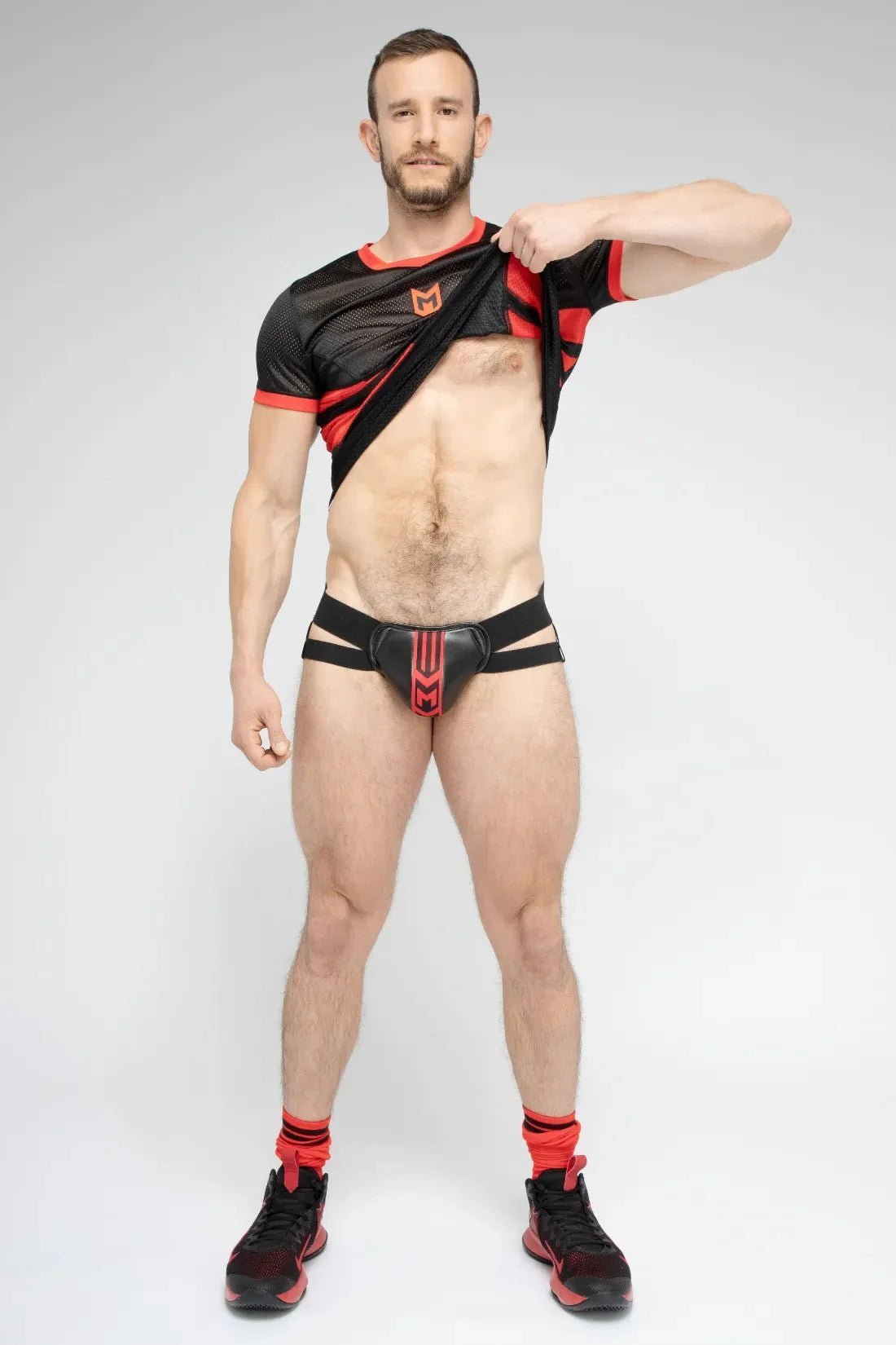 Skulla. Jock. Black And Red - MJS104-Y1 - www.maskulo.berlin - Local store