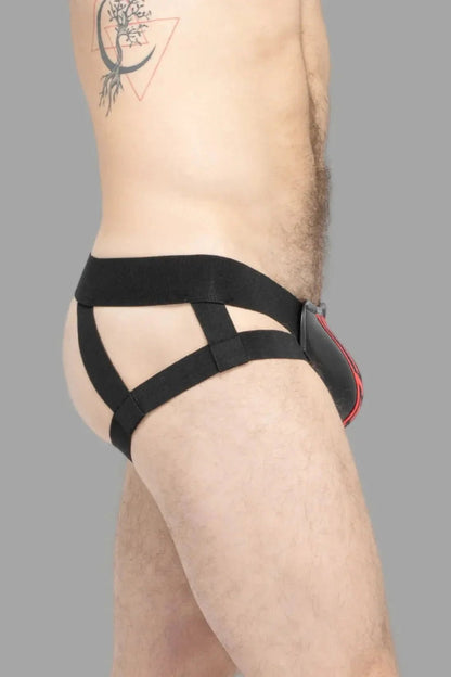 Skulla. Jock. Black And Red - MJS104-Y1 - www.maskulo.berlin - Local store