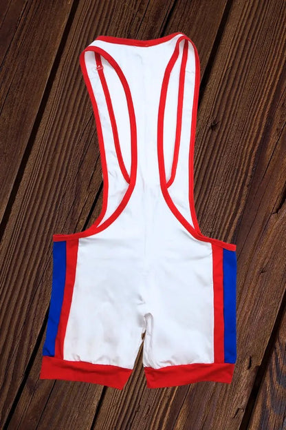 Sven Grapple Singlet. White + Red - MSG156-Y2 2 - www.maskulo.berlin Local City Store