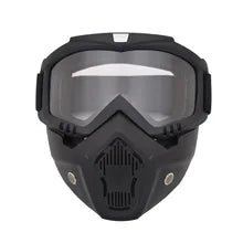Tactical Plastic Face Mask with Acryl Visor - NQ1456-YX - www.maskulo.berlin - Local store